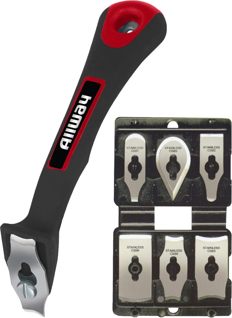  ALLWAY CS6 Soft-Grip Contour Scraper Set
